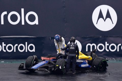 Alex Albon Forced Out of Interlagos After Qualifying Crash