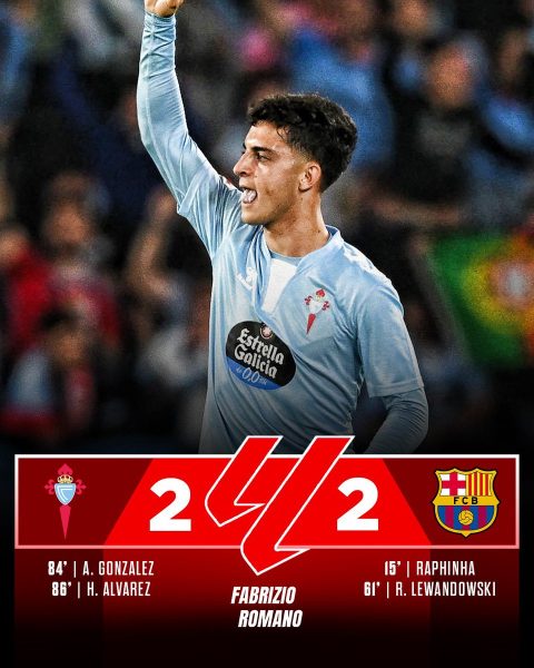 Celta Vigo Stages Triumphant Last-Minute Comeback