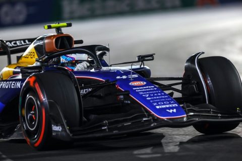 Colapinto Returns to Older Williams Suspension After Vegas Crash