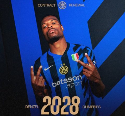 Denzel Dumfries Secures Future with Inter: Signs Until 2028