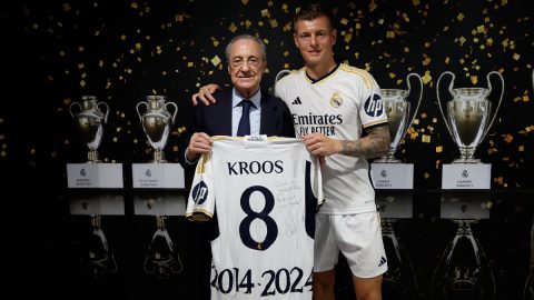 Florentino Pérez on Toni Kroos: "A Legend of World Football"