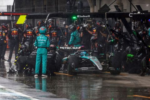 Frustrated Russell Wanted to Ignore Mercedes Pit Call in Brazilian GP