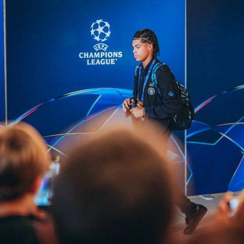 Jahmai Simpson-Pusey Makes Champions League Debut for Manchester City