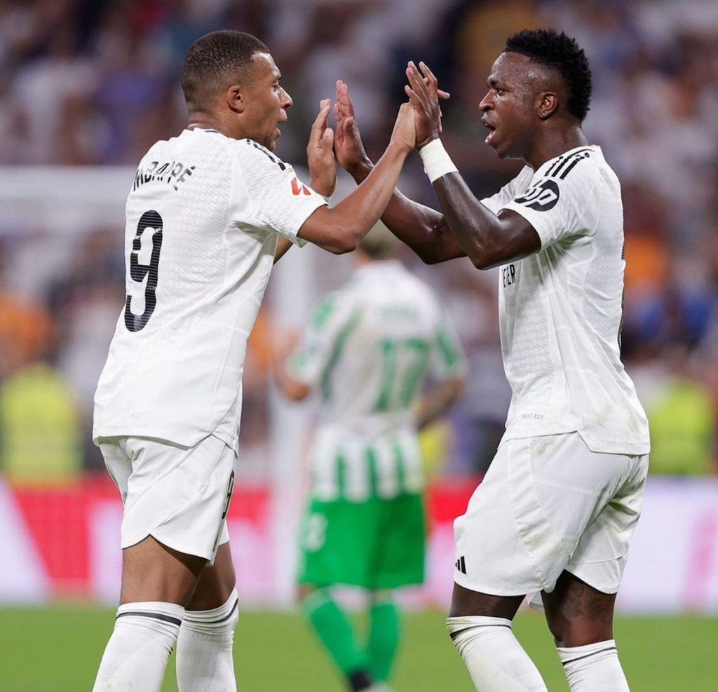 Kylian Mbappé Shines Again: 9th Goal for Real Madrid from Vinicius Jr.'s Assist