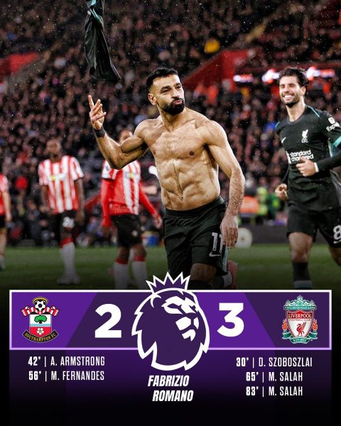 Liverpool Surges 8 Points Ahead in Premier League Race