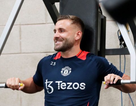 Luke Shaw Returns to Manchester United Training After Long Injury Layoff