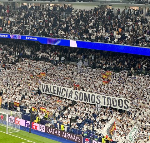 Real Madrid Fans Show Solidarity with Valencia Amidst Controversy