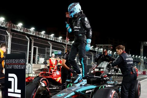F1 Las Vegas GP: Russell Claims Spectacular Pole, Verstappen Edges Ahead of Norris