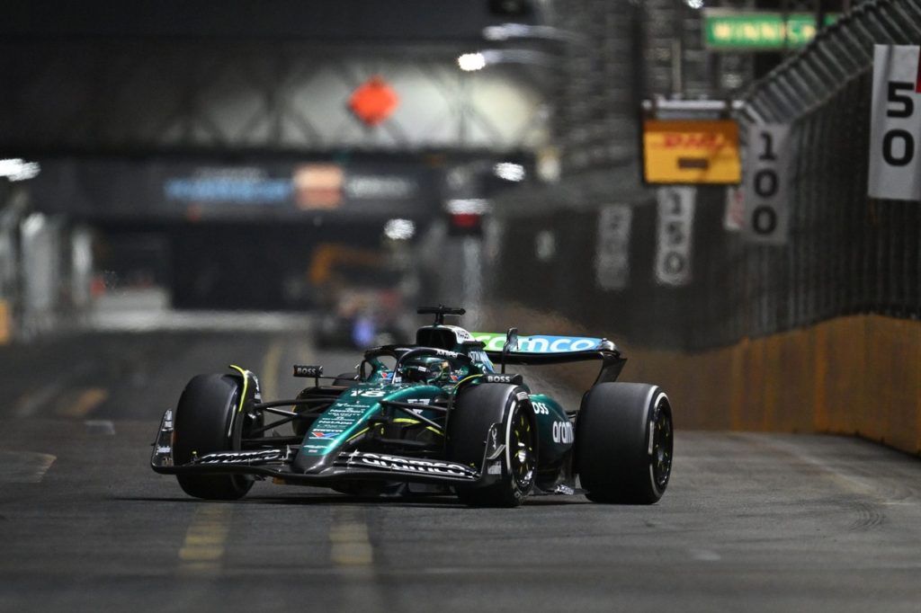 Radio Failure Leads to Stroll's Aston Martin Las Vegas Pitstop Chaos
