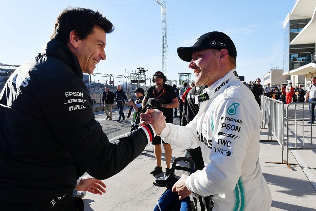 Wolff: A Matter of Time Until Bottas Returns to Mercedes
