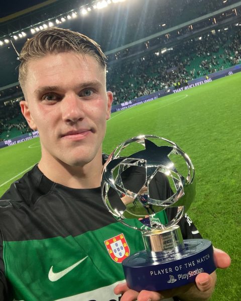 Viktor Gyökeres Shines Bright: Crowned UEFA Player of the Week in Champions League