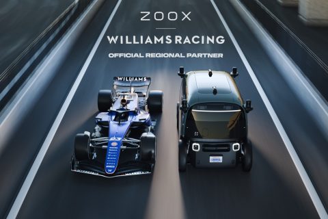 Williams Welcomes Zoox as First Autonomous Vehicle Partner in Formula 1