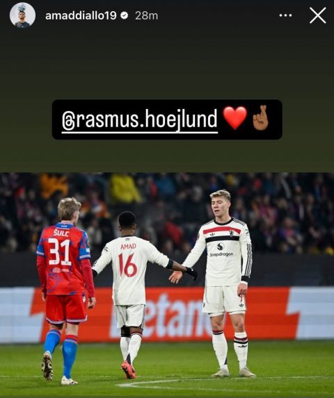 Amad Diallo's Heartfelt Instagram Post Sparks Enthusiasm Among Fans