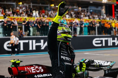 Hamilton Reflects on an Emotional Mercedes Farewell at Abu Dhabi GP