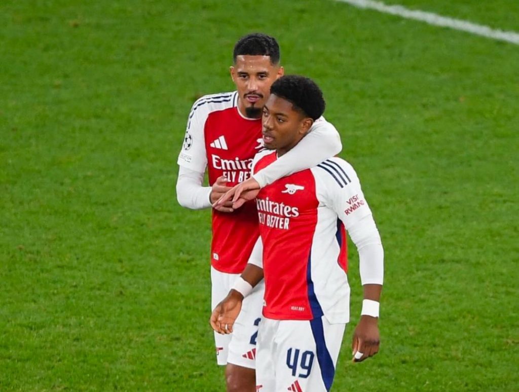 Myles Lewis-Skelly Debuts at Left-Back for Arsenal in Champions League