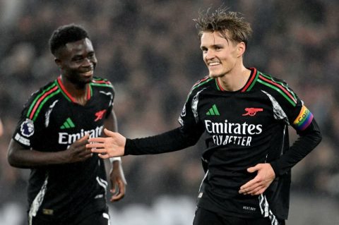 Bukayo Saka Reflects on Penalty Collaboration with Martin Ødegaard