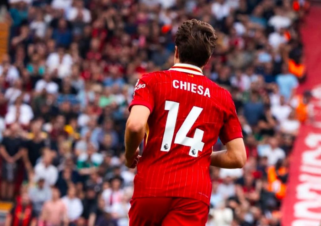 Federico Chiesa Shines: Scores First Goal for Liverpool Against Aston Villa