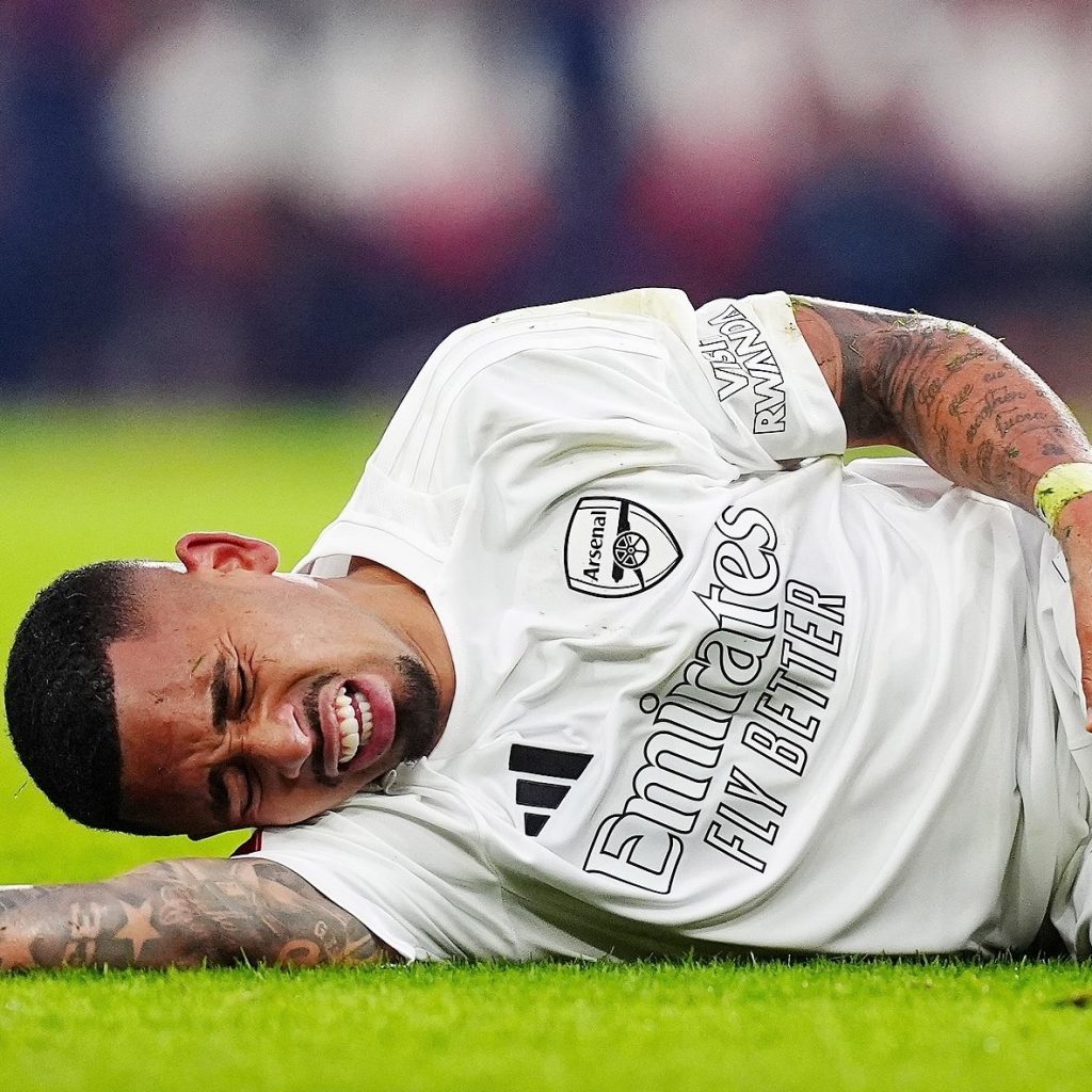 Concerns Grow Over Gabriel Jesus' Knee Injury During Arsenal Match