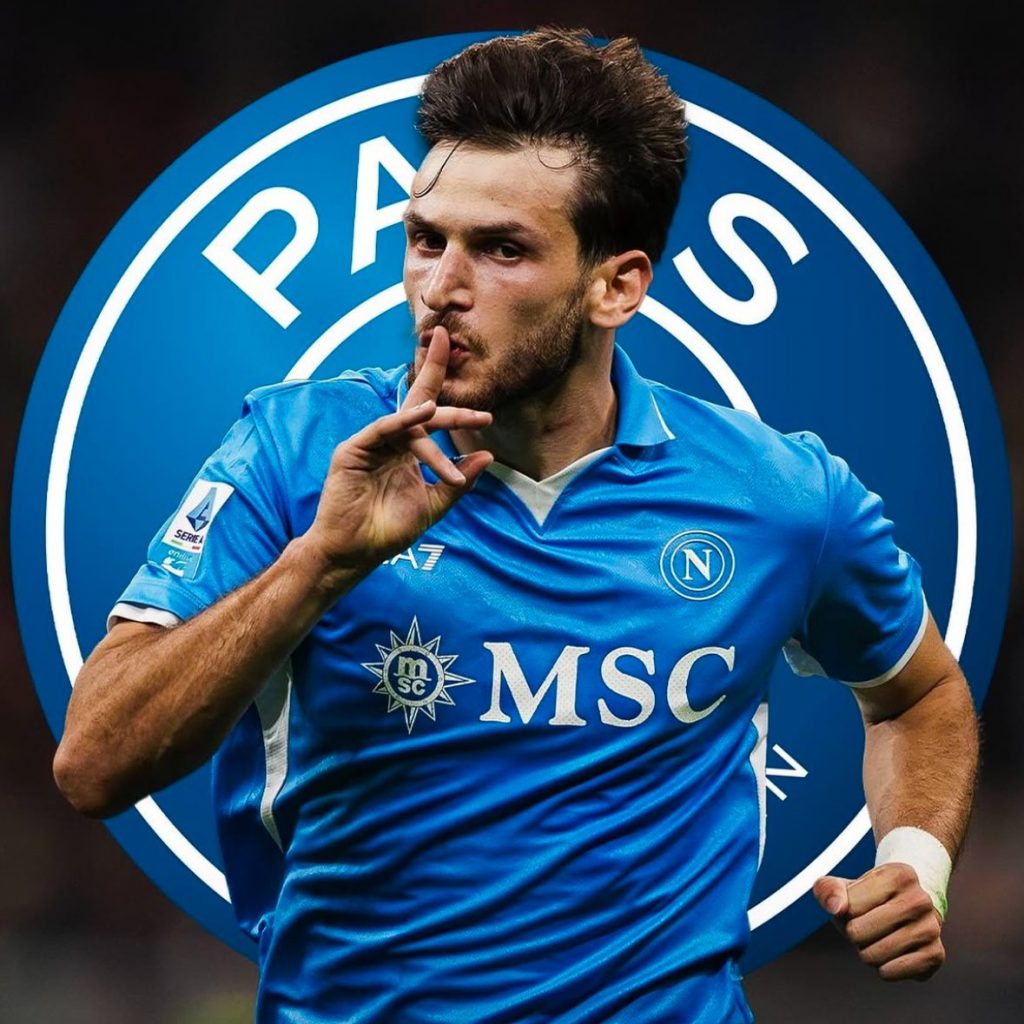 Khvicha Kvaratskhelia Set for PSG Move as Napoli Searches for Replacement