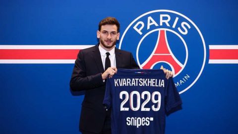 Khvicha Kvaratskhelia Joins Paris Saint-Germain in €70m Transfer Deal