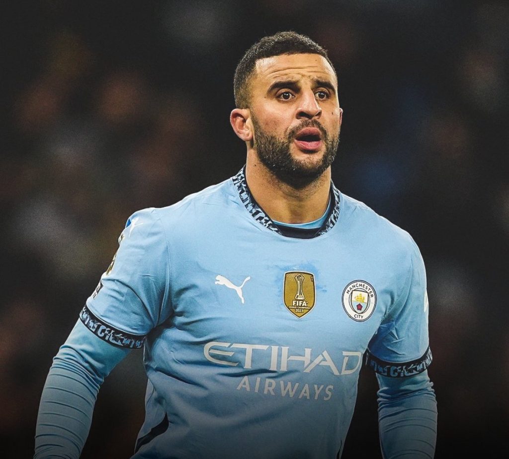 AC Milan in Talks with Manchester City's Kyle Walker for January Move