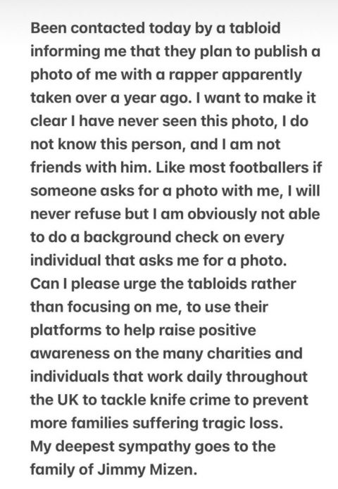 Marcus Rashford Sends Message to Fans Through Instagram Amidst Current Form