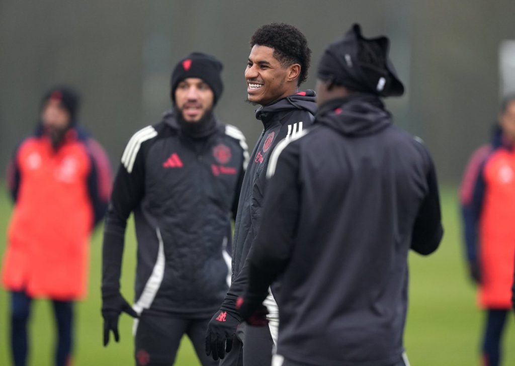 Marcus Rashford Radiates Positivity in Training Amidst Transfer Talks