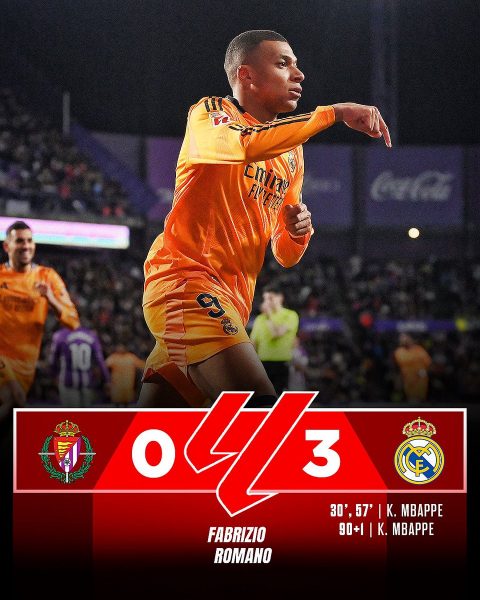 Mbappé's First Hat-Trick for Real Madrid Secures Victory