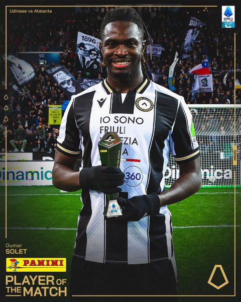 Oumar Solet Shines on Debut for Udinese Against Atalanta