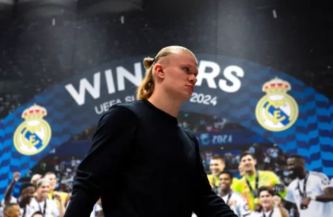 Erling Haaland Shocks Fans by Starting from the Bench Against Real Madrid