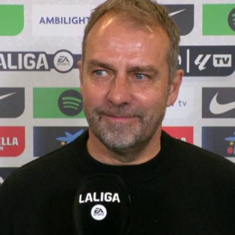 Hansi Flick Addresses Jules Koundé's Tardiness with a Relaxed Attitude