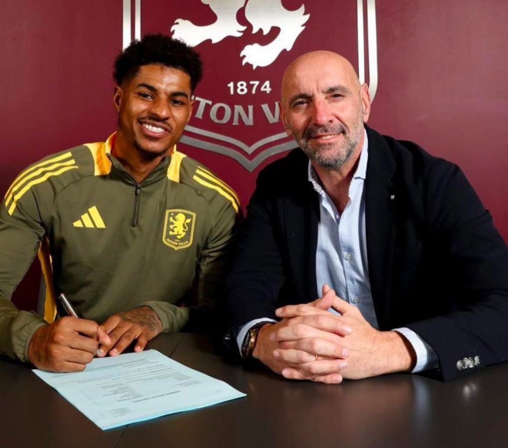 Marcus Rashford's Surprise Loan Move to Aston Villa Announced