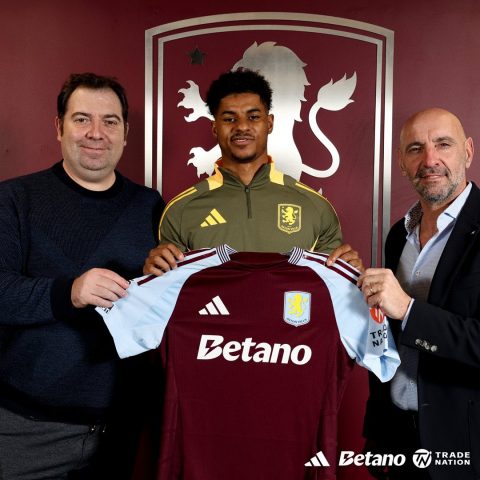 Marcus Rashford Joins Aston Villa on Loan with £40 Million Buy Option