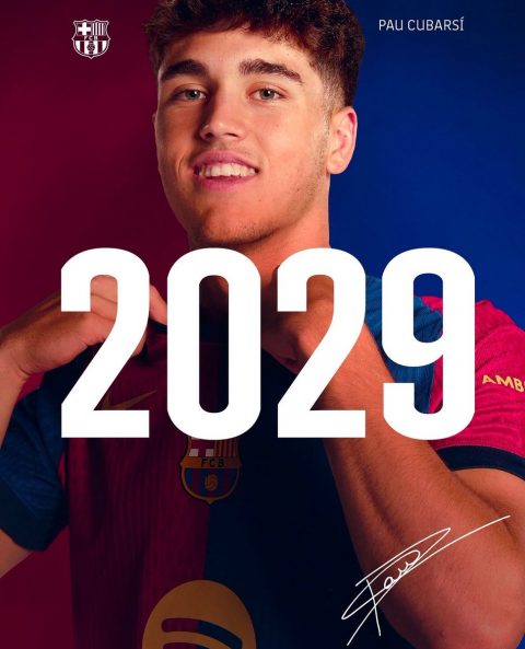 Pau Cubarsí Commits to FC Barcelona Until 2029 in a Remarkable Long-term Deal