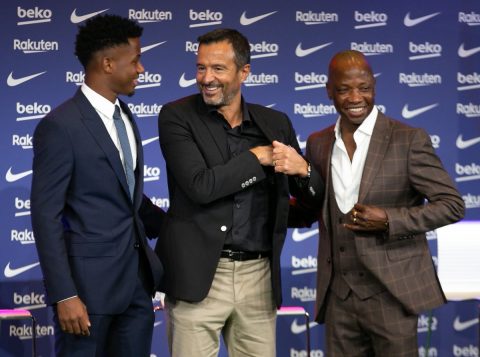 Jorge Mendes Voices Concerns Over Ansu Fati’s Limited Playtime at Barcelona