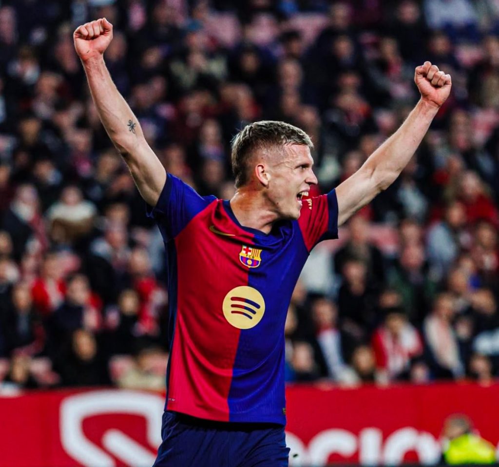 Dani Olmo Shines with Goal and Assist for Barcelona, Adding to His Impressive Start