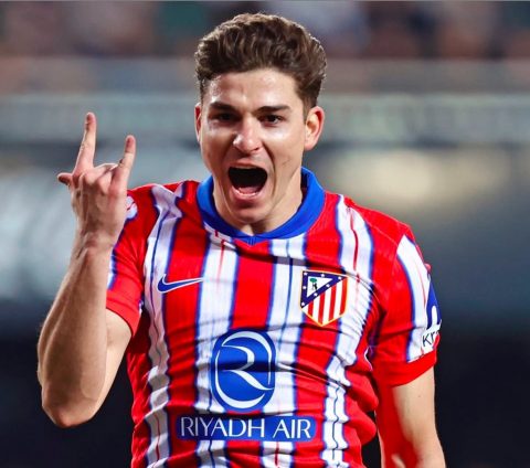 Julián Álvarez Continues Hot Streak with 21st Goal for Atlético Madrid