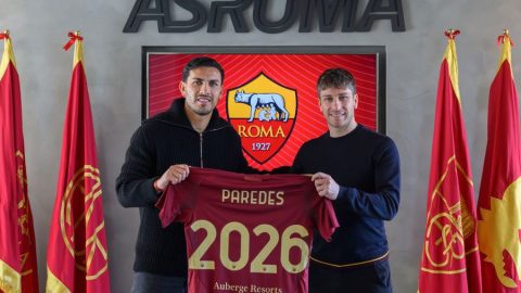 Leandro Paredes Commits Future to AS Roma with New Contract Until 2026