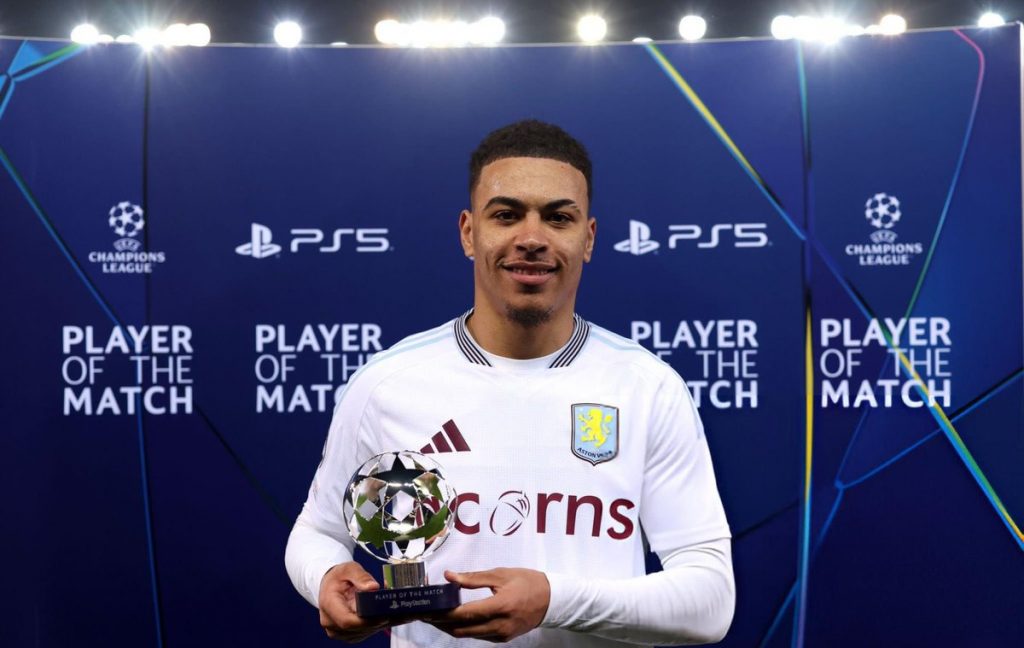Morgan Rogers Continues Stellar Form with Another UEFA Man of the Match Performance for Aston Villa