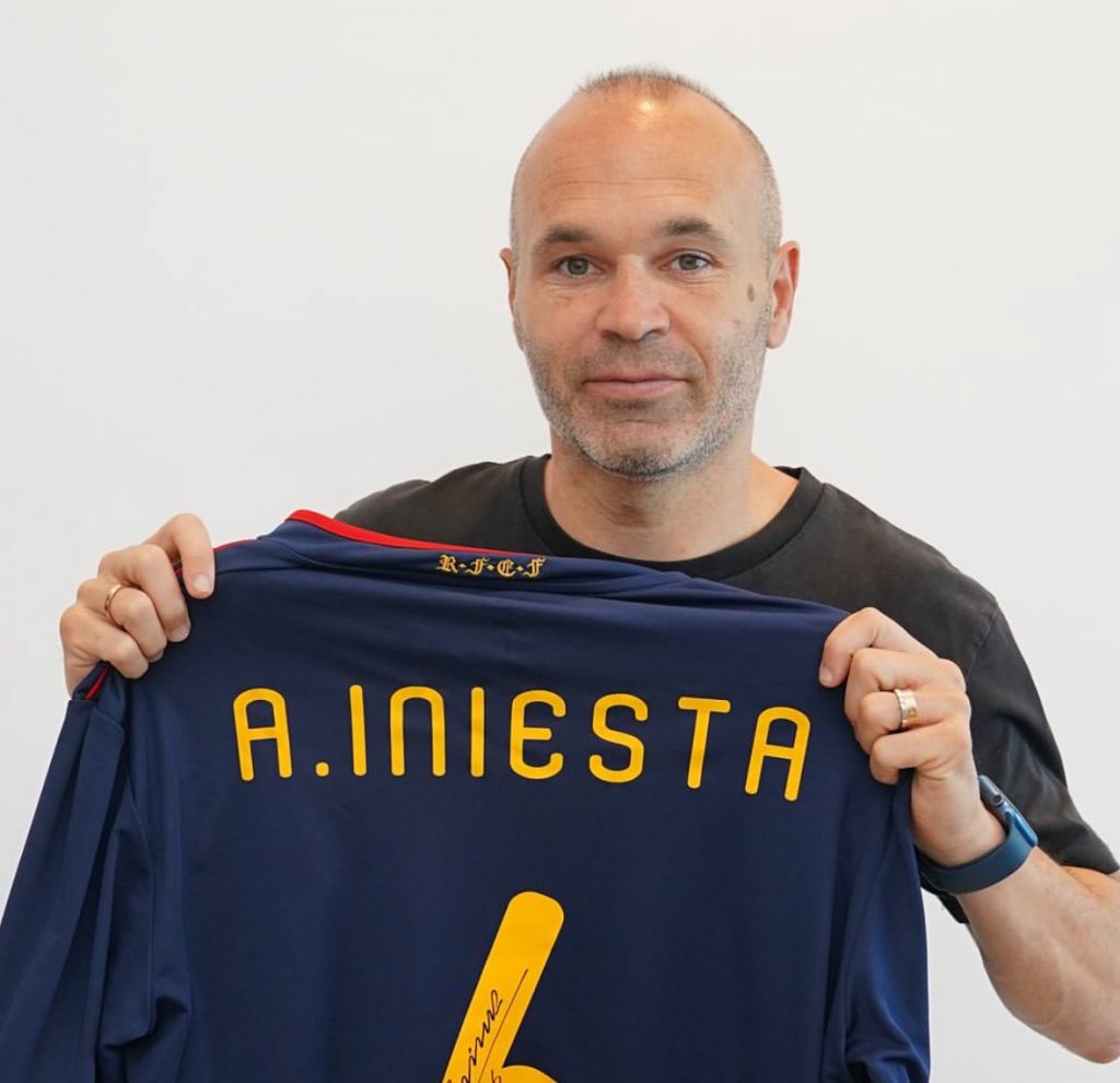 Andrés Iniesta Envisions Future as a Football Coach