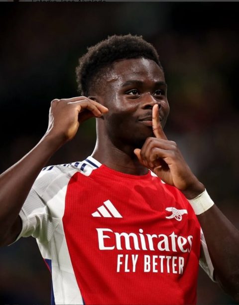 Bukayo Saka Shines in Champions League with 7 G/A in 7 Games