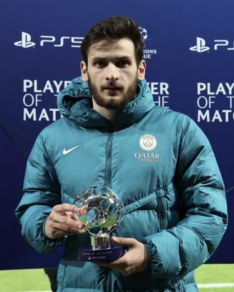 Lewandowski and Kvaratskhelia Shine as UEFA Man of the Match Awardees