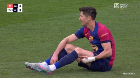 Robert Lewandowski's Injury Sends Ripples Through FC Barcelona