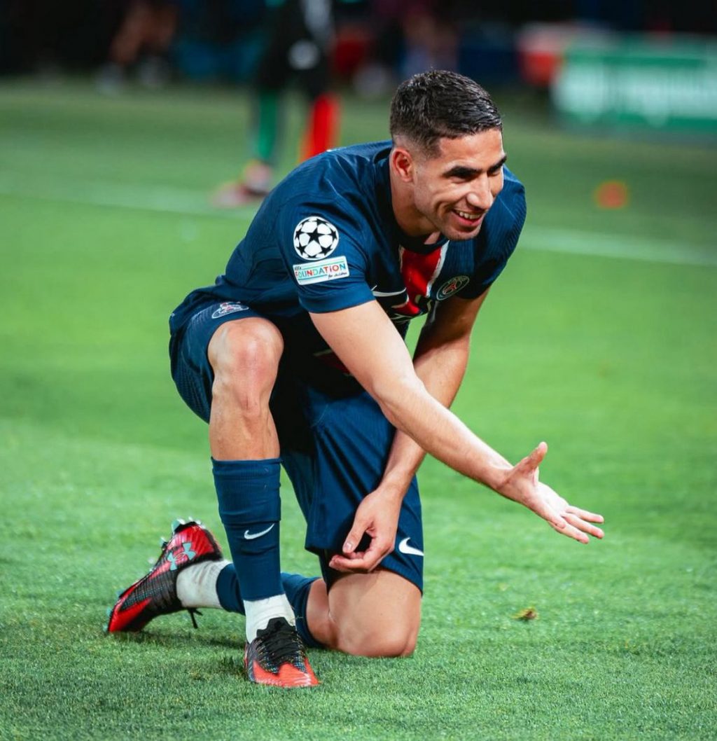 Achraf Hakimi Shines in Explosive Season for PSG with 9 Goals and 14 Assists