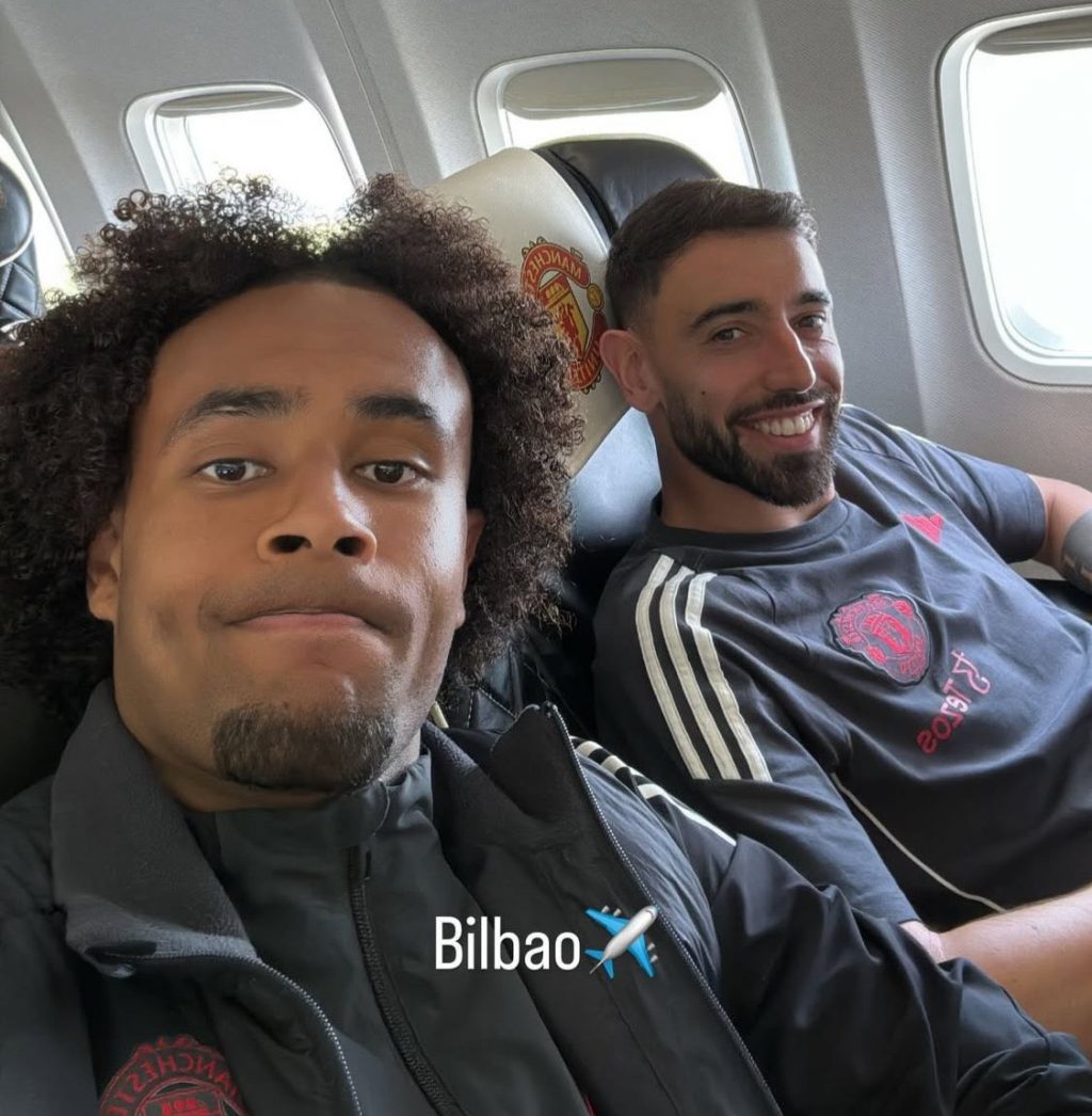 Joshua Zirkzee Back in Action: Joins Manchester United Squad Headed to Bilbao