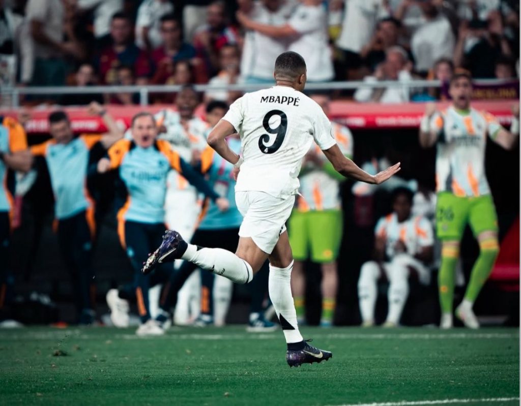 Kylian Mbappé Shines at Real Madrid: Reaches 40 Goals in Debut Season