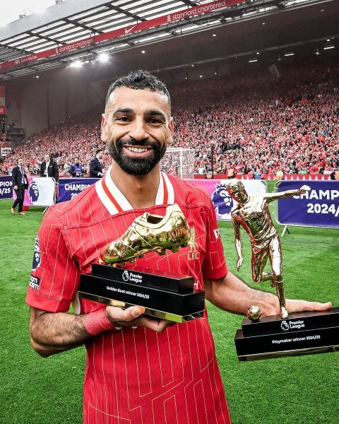 Mo Salah Crowned Premier League Champion, Golden Boot Winner, and Player of the Season