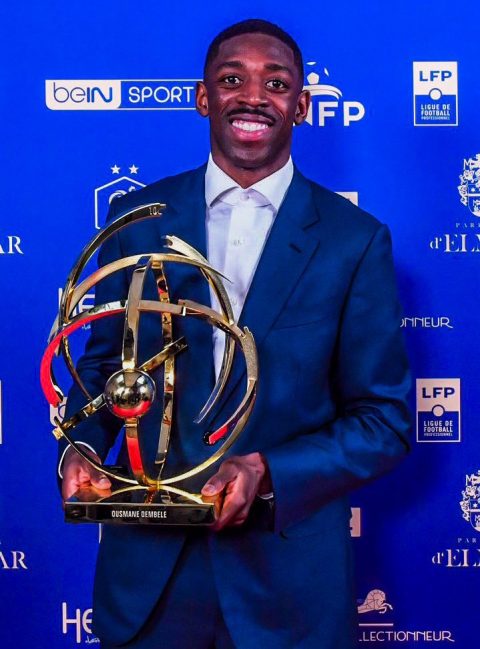 Ousmane Dembélé Shines as Ligue 1 Player of the Season