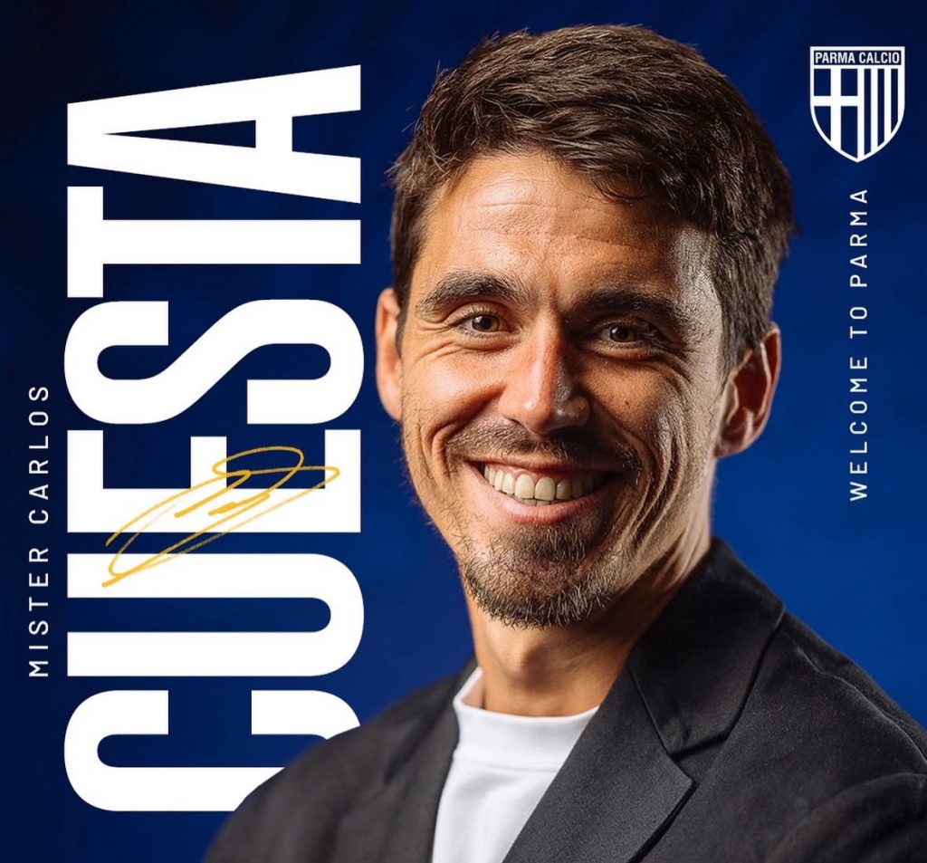 Carlos Cuesta Appointed as Parma's Head Coach Until 2027