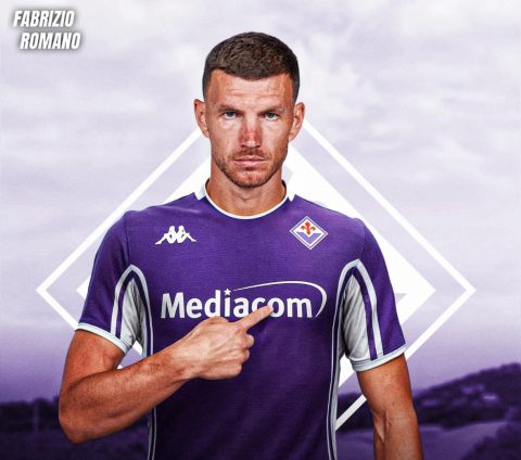 Edin Dzeko Set to Join Fiorentina on a Short-Term Deal